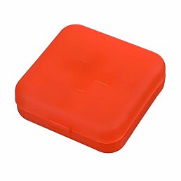 Dávkovač na léky 4 komorový, červený