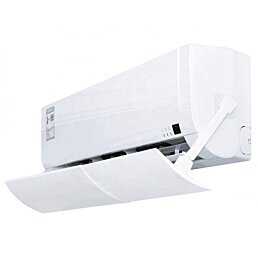 Deflektor kryt pro klimatizaci, univerzální velikost 56 - 108 x 18 cm - Náhled