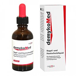 Tinktura na nehty náchylné na plísně s pipetou – DemykoMed Nagel und Hautschutzliquid - 50 ml