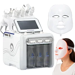 Zařízení na hydradermabrazi 7 v 1 s LED maskou