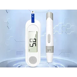 Digitální glukometr s LCD displejem – sada na měření cukru v krvi - Náhled