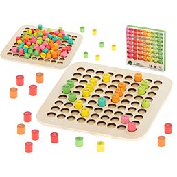 Dřevěná vzdělávací souprava – násobilka