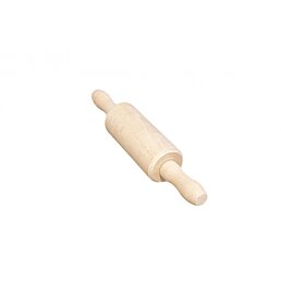 Dřevěný dětský váleček na těsto Rolling Pin, 230 x 45 mm - Náhled