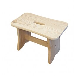 Dřevěná židle, WoodenStool I, 39 x 23 x 28 cm