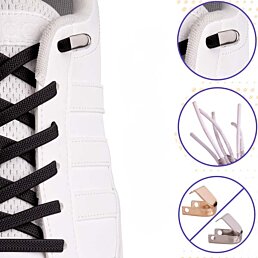 Elastické univerzální šňůrky s kovovými sponami - Náhled