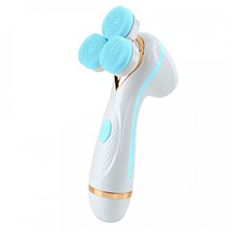 Elektrický nabíjecí kartáček na obličej s trojitou hlavou