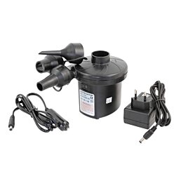 Elektrická pumpa na nafukování matrací s napájením do auta - 230V/12V