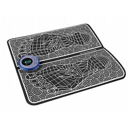 Elektrostimulátor na masáž nohou s digitálním ovladačem, EMS MAT - Náhled