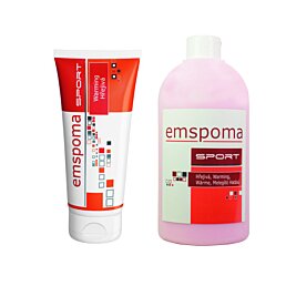 Masážní emulze Emspoma hřejivá WARMING, 500 ml - Náhled