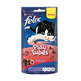 Felix Play Tubes s příchutí krůty a šunky 1 x 50 g