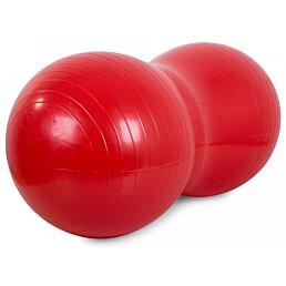 Fitness dvojitá koule Peanut ball s pumpou - 50 x 100 cm - Náhled