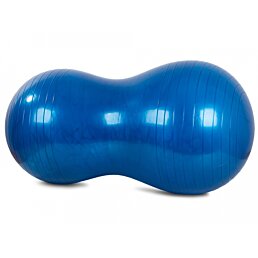 Fitness dvojitá koule Peanut ball s pumpou - 50 x 100 cm - Náhled