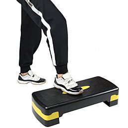 Fitness stepper na cvičení s nastavitelnou výškou do 20 cm - Náhled