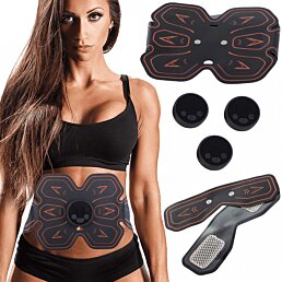 Fitness stimulátor břišních svalů EMS 3ks