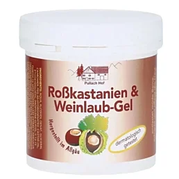 Kaštanový gel s vinným listem na unavené nohy, žíly a křečové žíly - 250 ml - Náhled