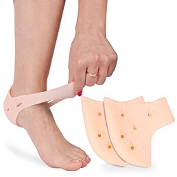 Gelové ochranné návleky na paty, 1 pár (2ks)