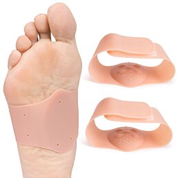 Gélové podpůrné pásky na chodidla s fasciitidou, 1 pár (2ks) - Náhled