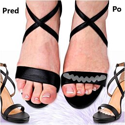 Gelové vložky do bot na vysokém podpatku zabraňující klouzání nohou High Heels, 11x0,5 cm