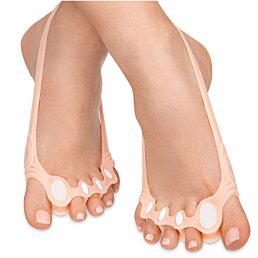 Gelový separátor s patovým pásem na 5 prstů FC1003, 9 x 2 cm