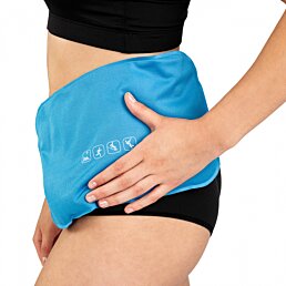 Hřejivý a chladivý gelový polštářek pro studenou i teplou terapii - 30 × 18 cm