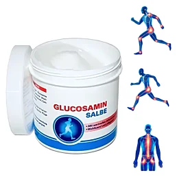 Glukosaminová mast s eukalyptem a kafrem 250 ml - Náhled