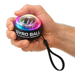 Gyro ball - gyroskopický míč na posilování zápěstí - Náhled