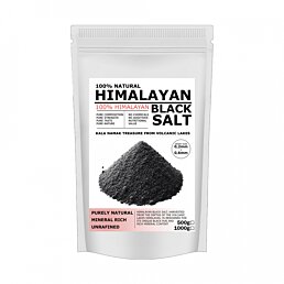 Černá himalájská sůl Kala Namak jemná, 0,2-0,6 mm, 25 kg