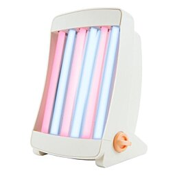 Horské slunce, obličejové solárium EFBE-SCHOTT GB 906C s 6 barevnými UV-trubicemi, Cosmedico