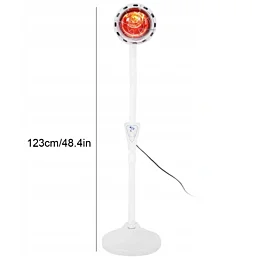 Infračervená lampa na podstavci pro domácí terapii – 275W - Náhled