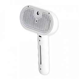 Parní elektrická kartáč na srst pro psy a kočky s rukojetí z nerezových štětin JY-09