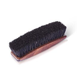 Leštící kartáč s koňskou žíní na obuv 16 cm