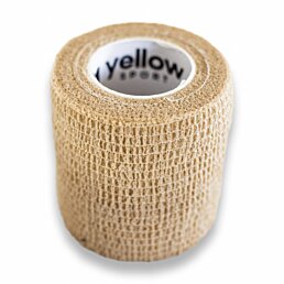 Kohezivní obvaz yellowBAND - 5cm x 4,5m, tělový