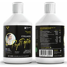 KolagenDrink Royal Peptide, hydrolyzovaný rybí kolagen bez cukru - 500 ml - Náhled
