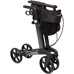 Kolébkové chodítko pro seniory Leopard Red - Náhled