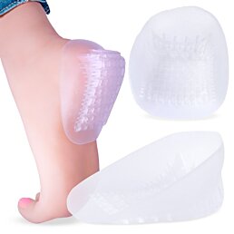 Komfortní gelové polštářky pro patní ostrohy a plantární fasciitidu, 1 pár (2ks)