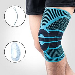 Kolenní bandáž se silikonovou stabilizační výztuhou na koleno