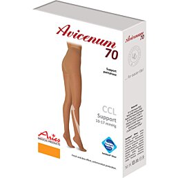 Kompresní punčochové kalhoty Avicenum 70, černé - Náhled