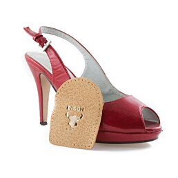 Korekční podpatky - kožené 1/pár - Náhled