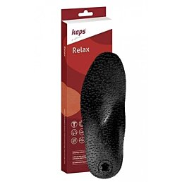 Ortopedické kožené vložky do bot RELAX black
