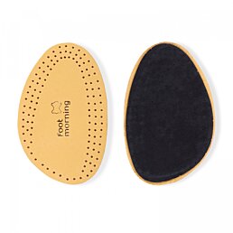 Kožené podpatky do bot s aktivním uhlím Foot Morning Luxus Light - Náhled