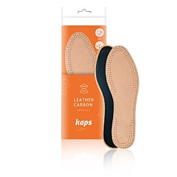 Dámské kožené vložky do bot z vepřové ušnice, Leather Carbon