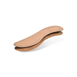 Pánské kožené vložky do bot s korkem, Leather Cork - Náhled