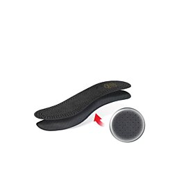 Kožené vložky do bot Pecari Carbon Black - dámské - Náhled