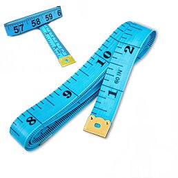 Univerzální krejčovský metr s oboustrannou stupnicí – 150 cm