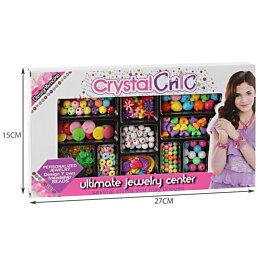 Kreativní XXL sada na výrobu šperků pro děti, DIY náramky a náhrdelníky - Náhled