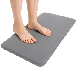 Koupelnová předložka z paměťové pěny - 58 x 40 cm - Náhled