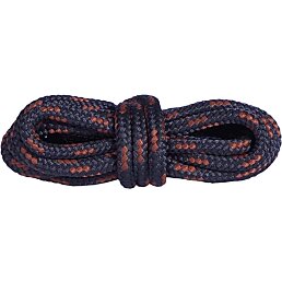 Hrubé kulaté pevné šňůrky do turistických bot 90cm