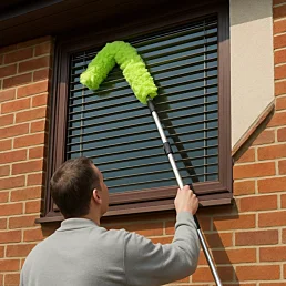 Nástavec na teleskopickou tyč – prachovka 56 cm, ohybný a flexibilní - Náhled