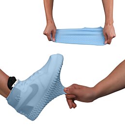 Voděodolné návleky na boty, modrá, Max - Náhled