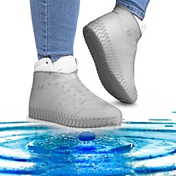 Voděodolné návleky na boty, šedá, Max